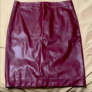 Forever 21 pleather skirt